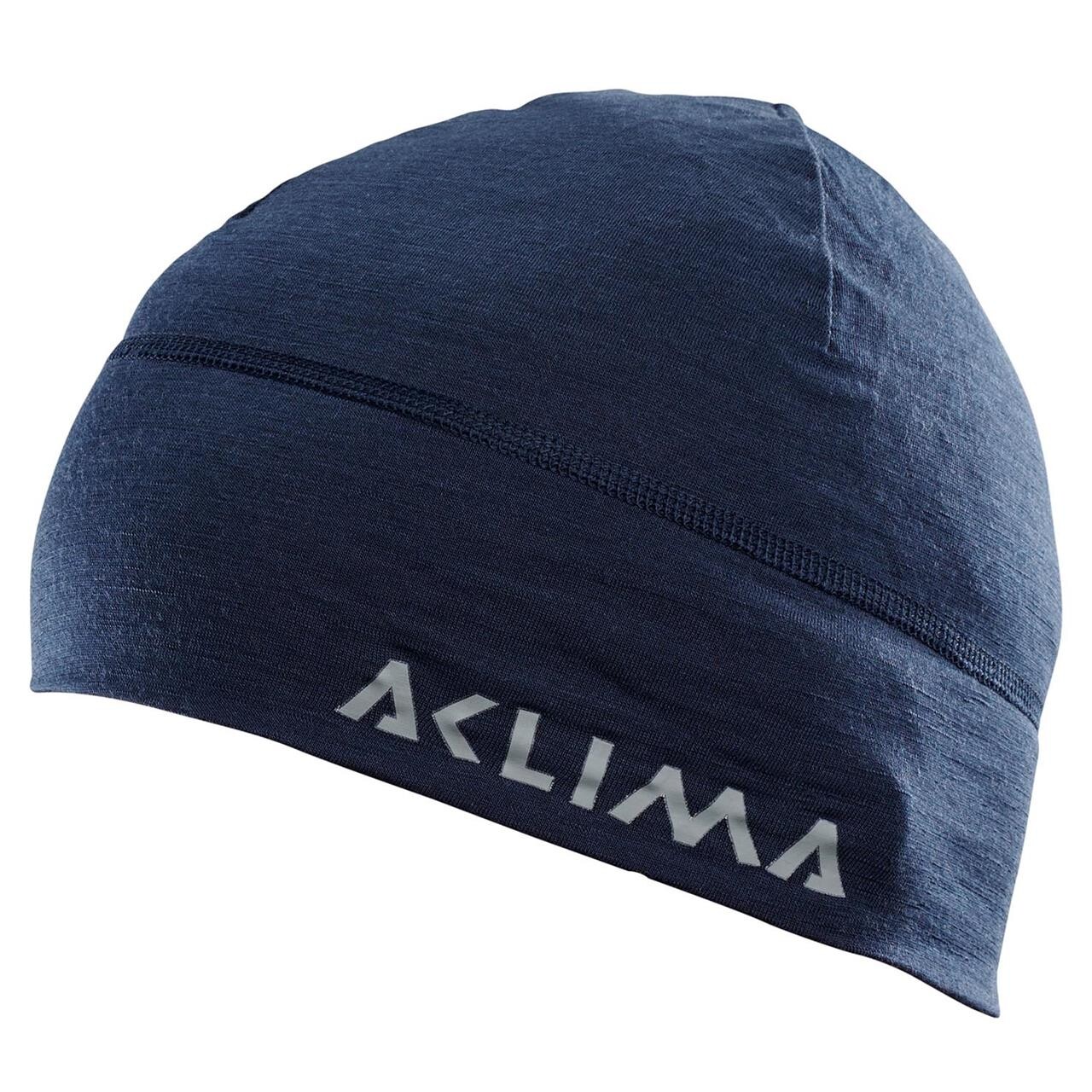 Aclima Lightwool Beanie Blå Navy Blazer One Size