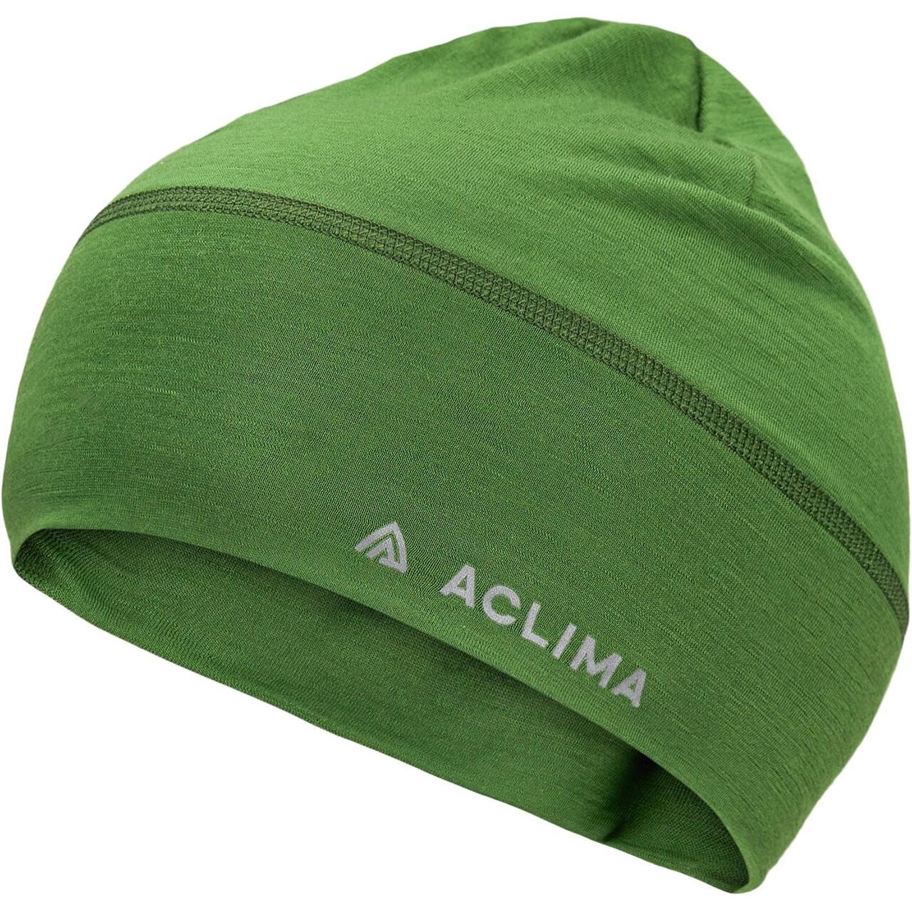 Aclima Lightwool Beanie Grøn Cactus One Size
