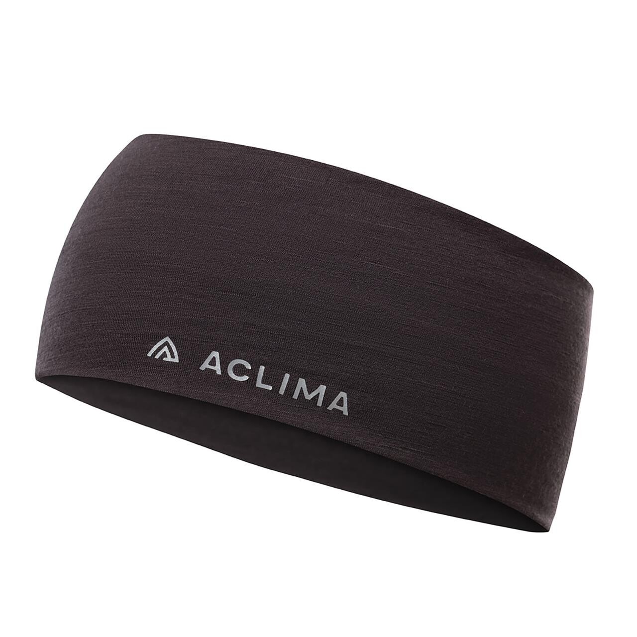 Aclima Lightwool Headband Lilla Chocolate Plum