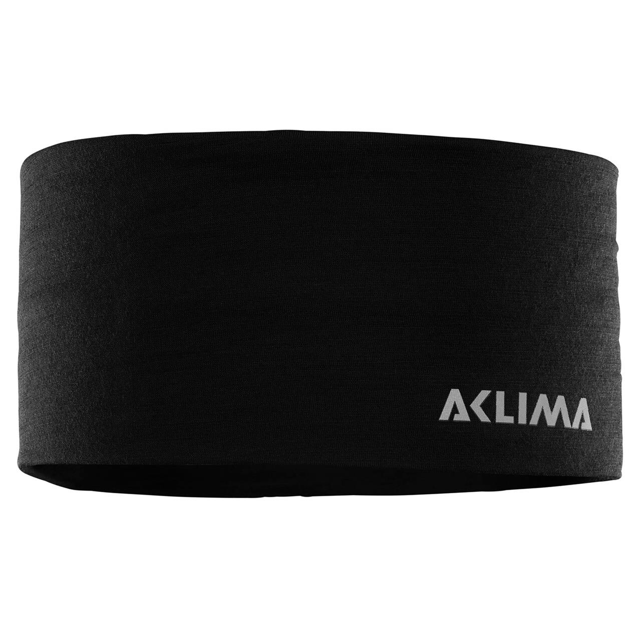 Aclima Lightwool Headband Sort Jet Black