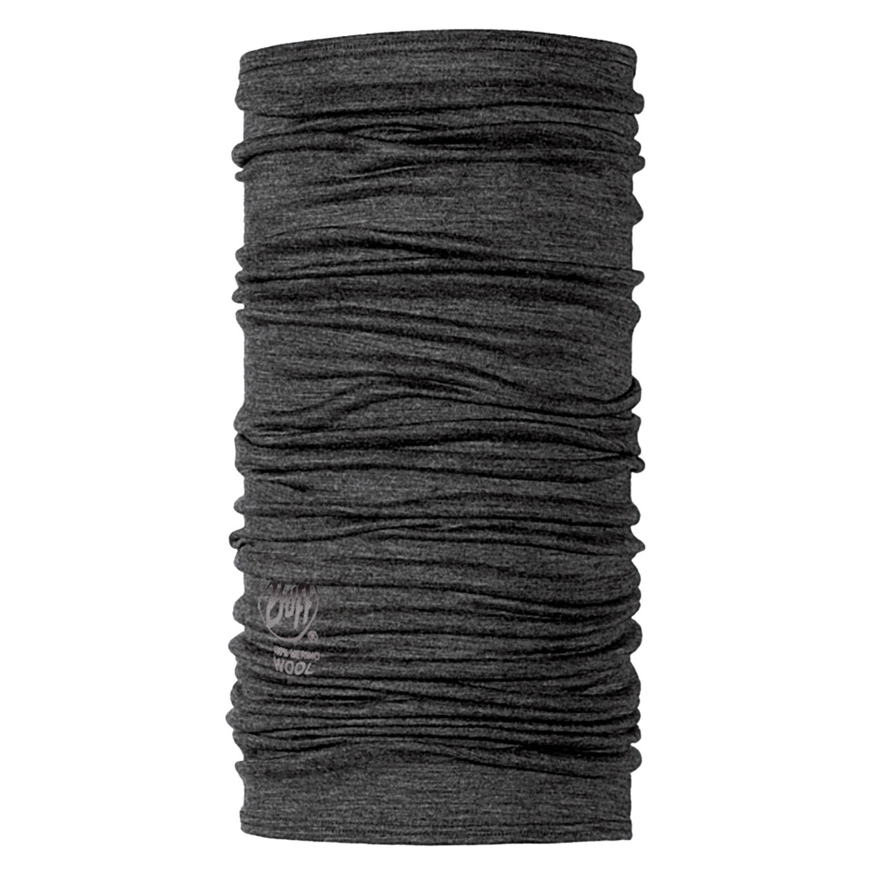 Buff Lightweight Merino Wool Buff Grå Grey One Size