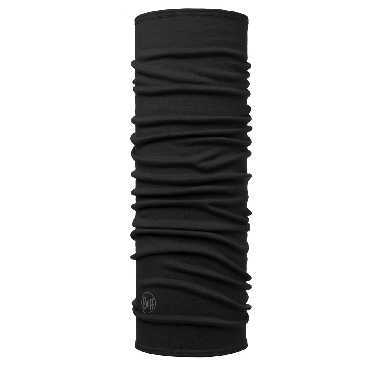 Buff Lightweight Merino Wool Buff Sort Black One Size