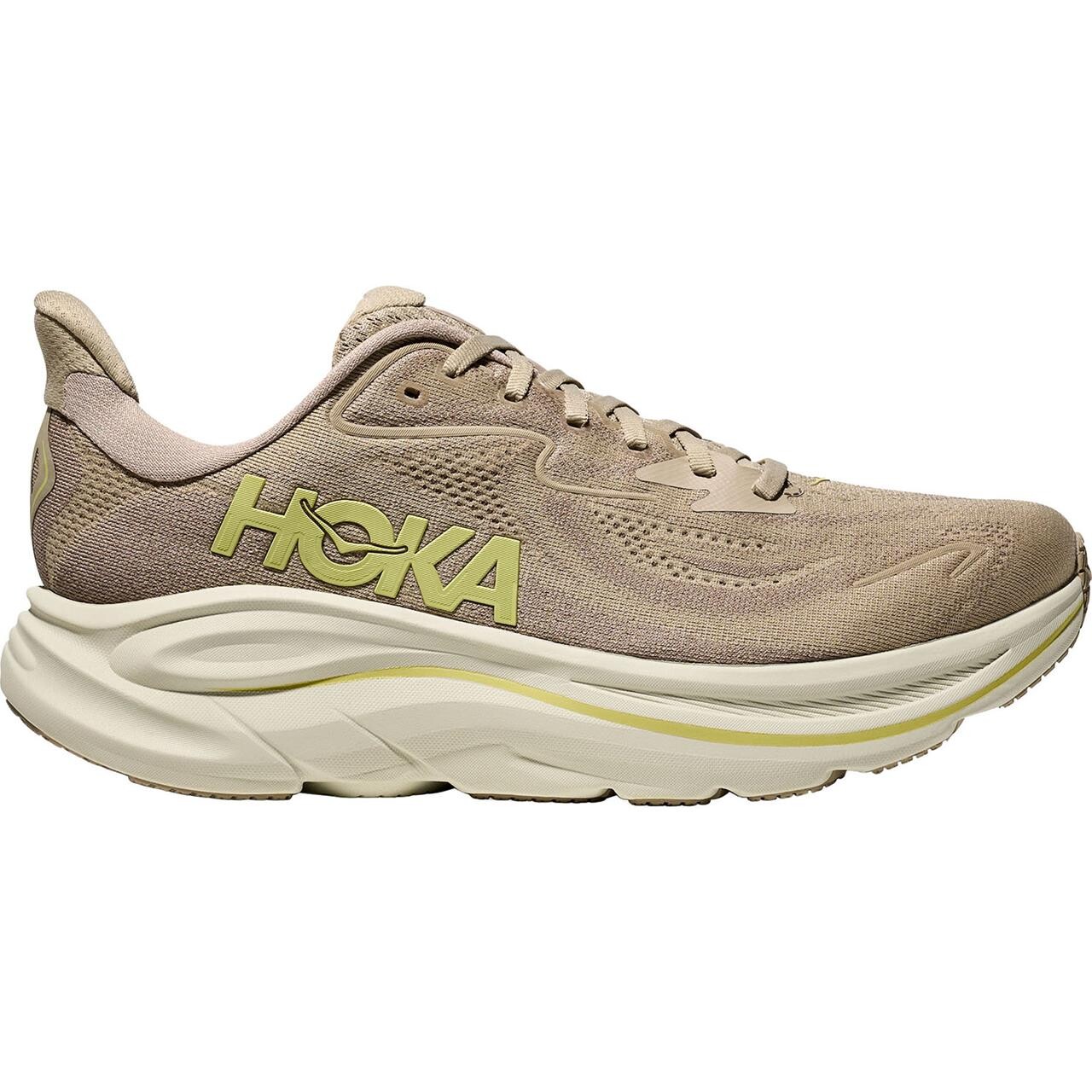 Hoka Mens Clifton Grå Raw Linen Stone