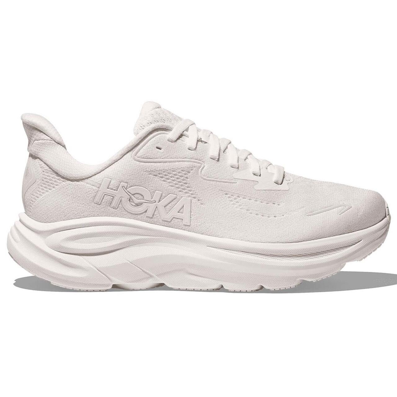 Hoka Womens Clifton Hvid White White