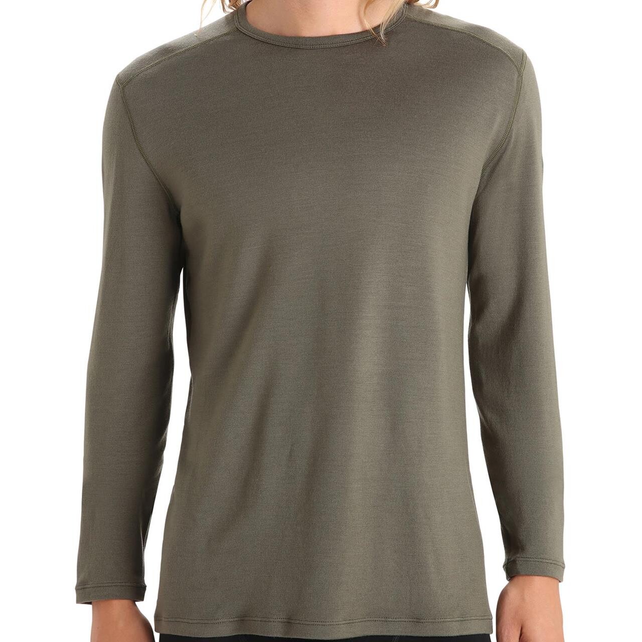 Icebreaker Mens 260 Tech Crewe Grøn Loden Large