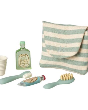 Maileg Tandbørstesæt Mus Blåstribet