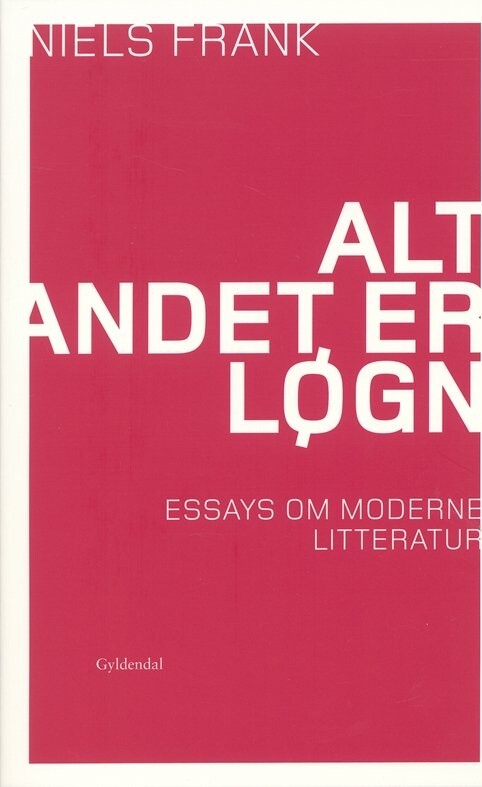 Alt Andet Løgn Niels Frank Bog