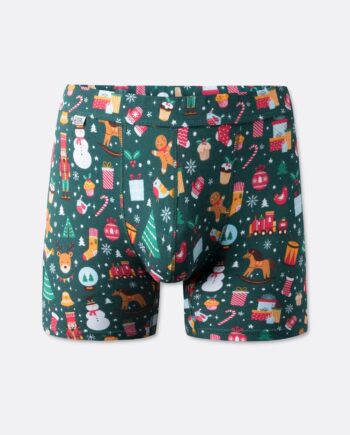 Juledrøm Grøn Boksershorts