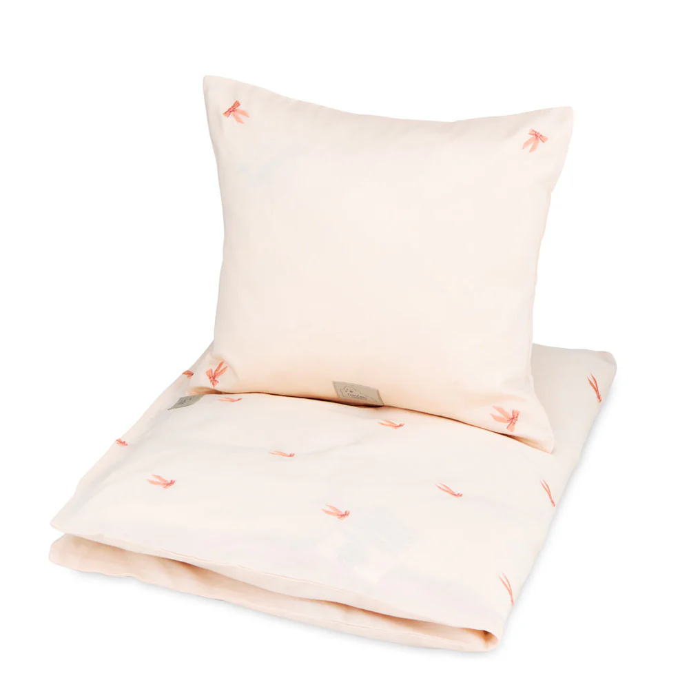 Cam Cam Copenhagen Broderet Sengetøj Baby 70x100 Bows