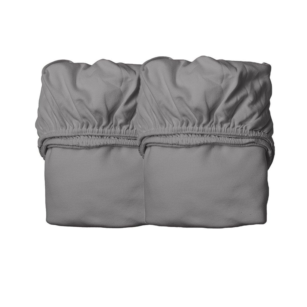 Leander Lagen Til 120 Babyseng Pak Økologisk Bomuld Cool Grey