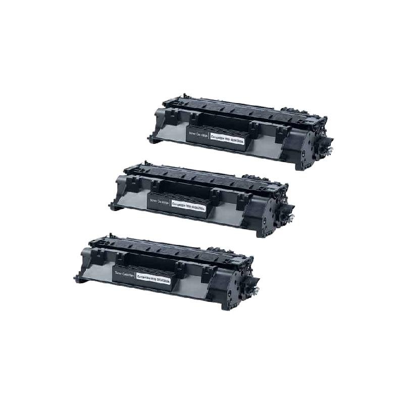 05a Rabat Sæt Stk Sort Toner 900 Sider Alt Kompatibel Ce505a