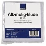 Abena Alt Mulig Klude 38x38cm Flerfarvet Vaskbar Øko Tex Certificeret Pakke 20stk
