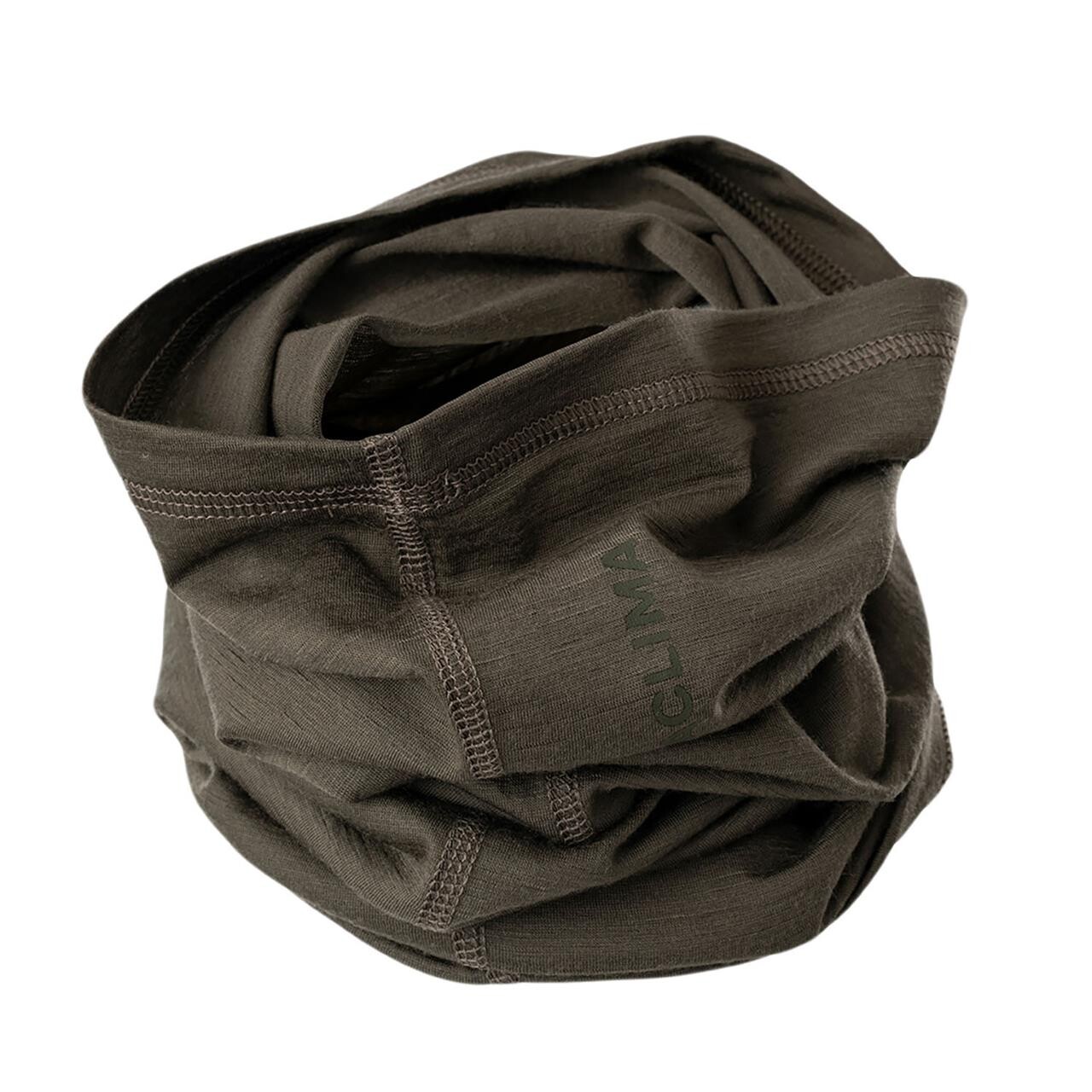 Aclima Lightwool Headover Grøn Tarmac One Size