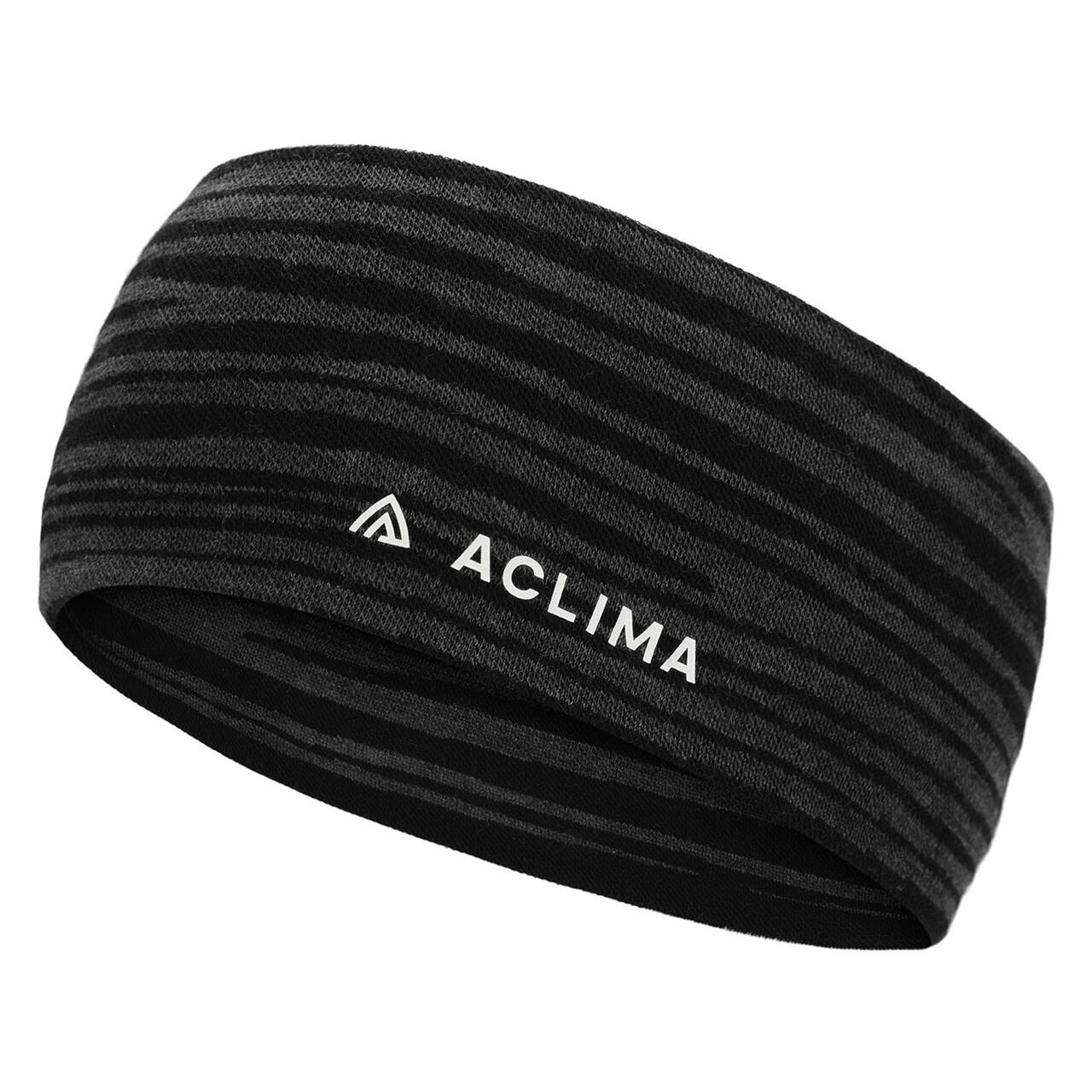 Aclima Warmwool Motion Headband Blå Niagara Motion One Size