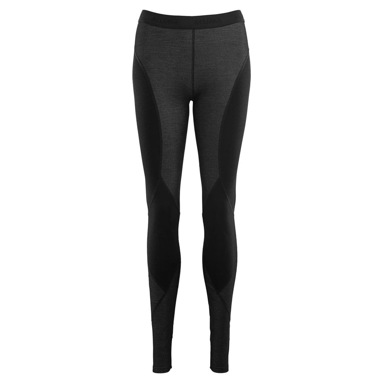 Aclima Womens Flexwool Tights Sort Jet Black