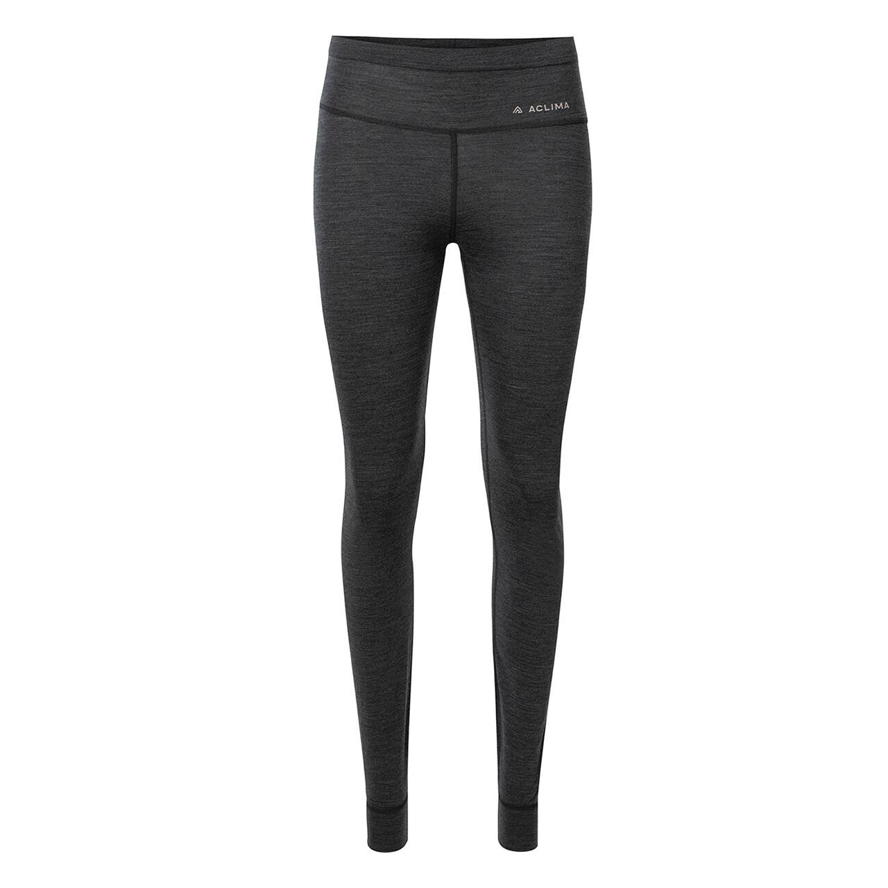 Aclima Womens Lightwool 180 Longs Grå Marengo Large