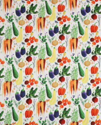 Alt Det Sunde Hvid Bund Patchwork 100 Bomuld