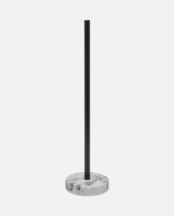 Aquanova Nero Ekstra Toiletrulleholder Hvid