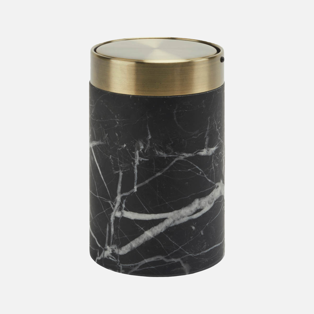 Aquanova Nero Toiletspand Vippelåg Sort