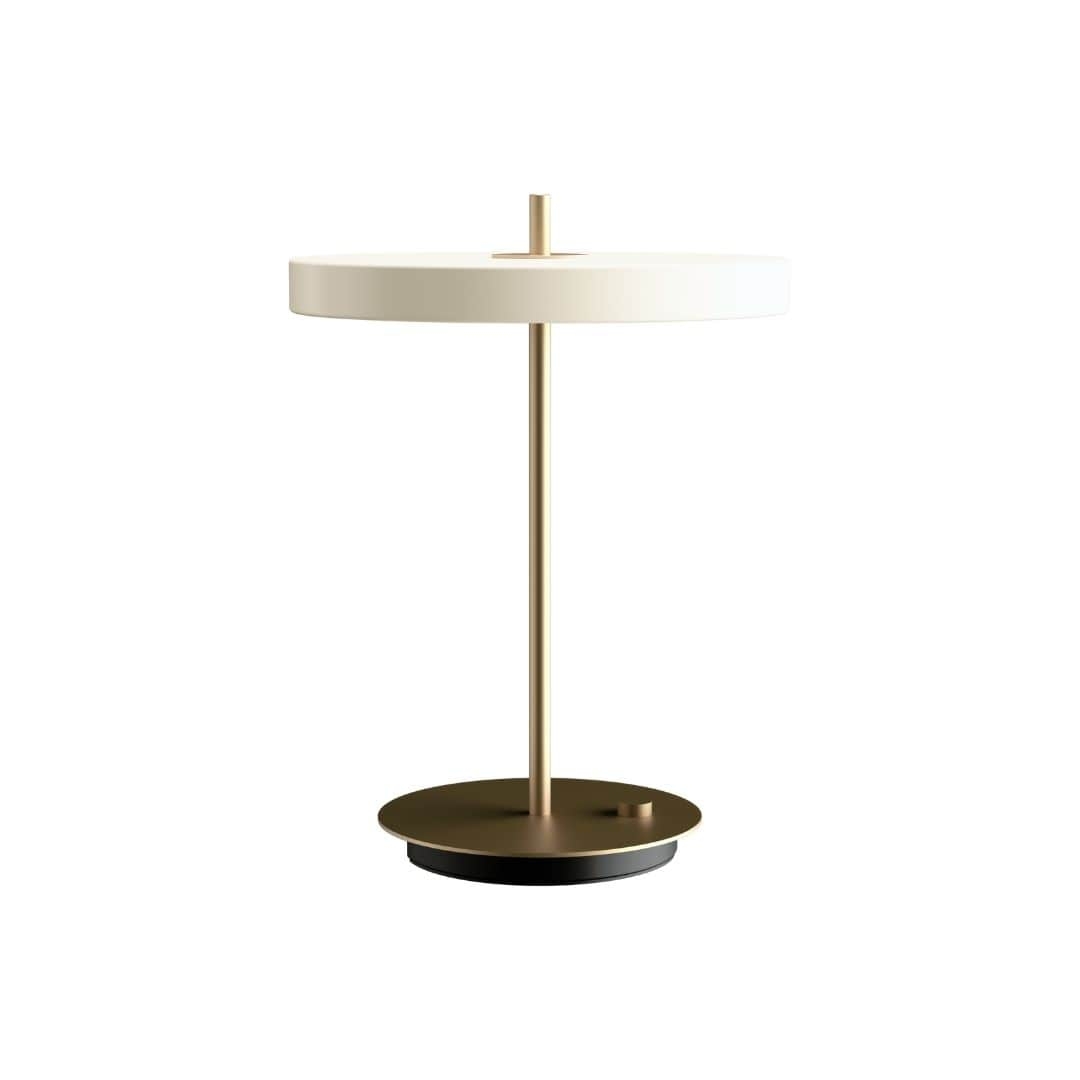 Asteria Bordlampe Perle Hvid Umage