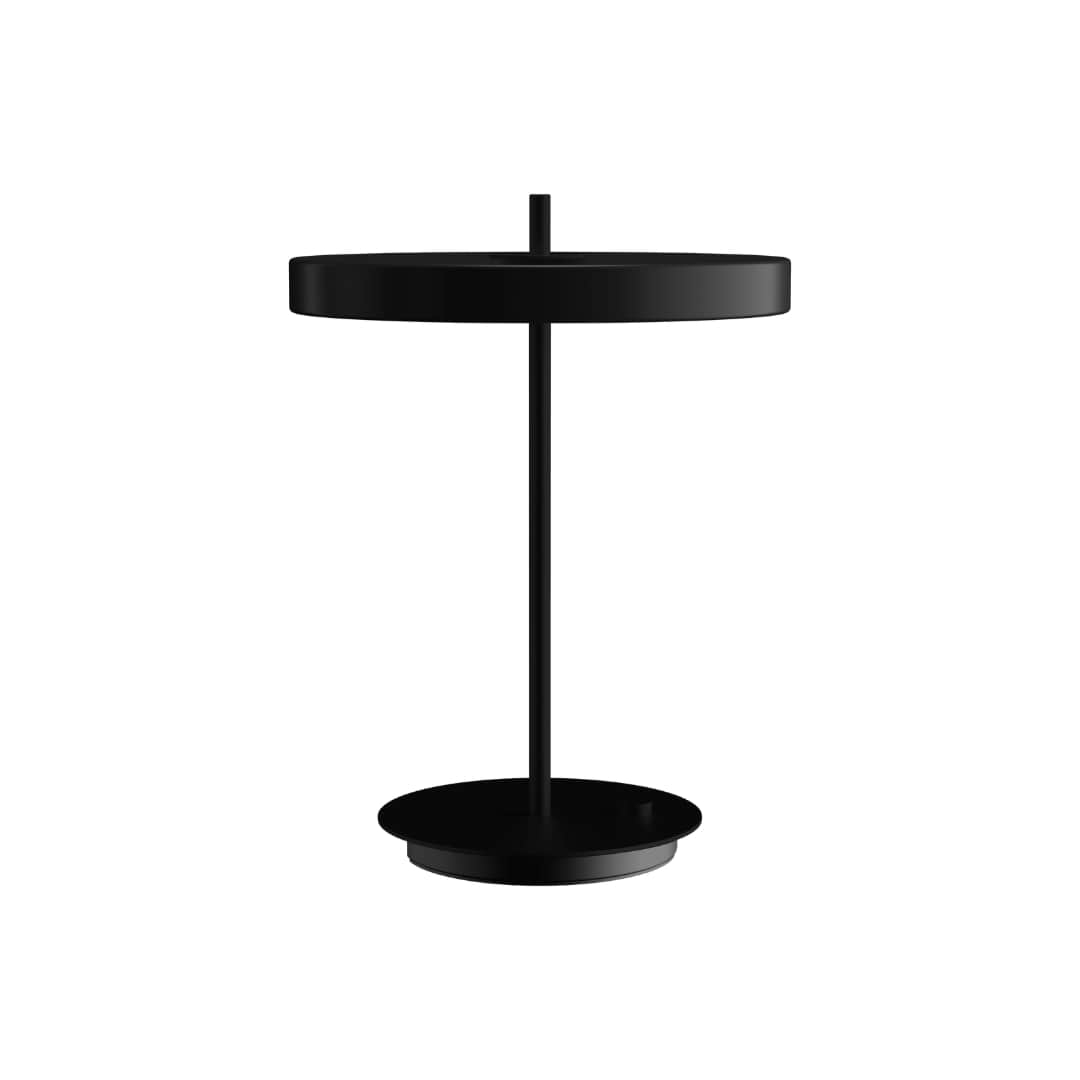 Asteria Bordlampe Sort Sort Base Umage