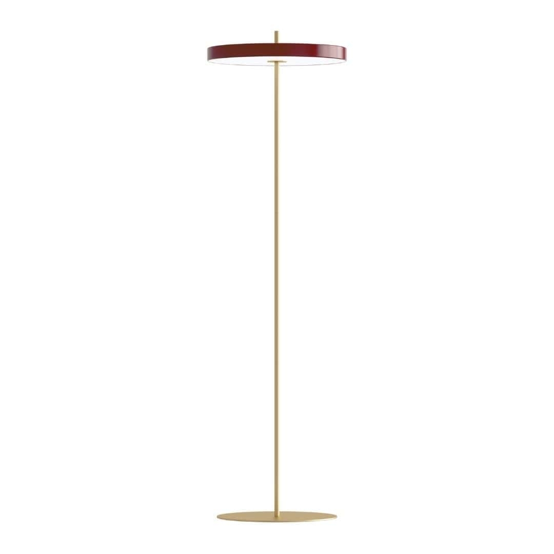 Asteria Gulvlampe Rød Umage