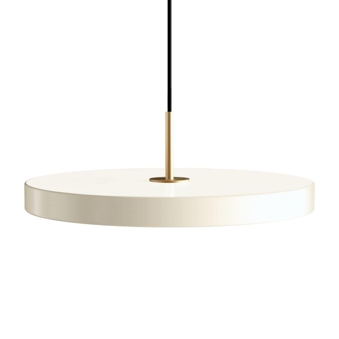 Asteria Medium Pendel Perle Hvid Umage