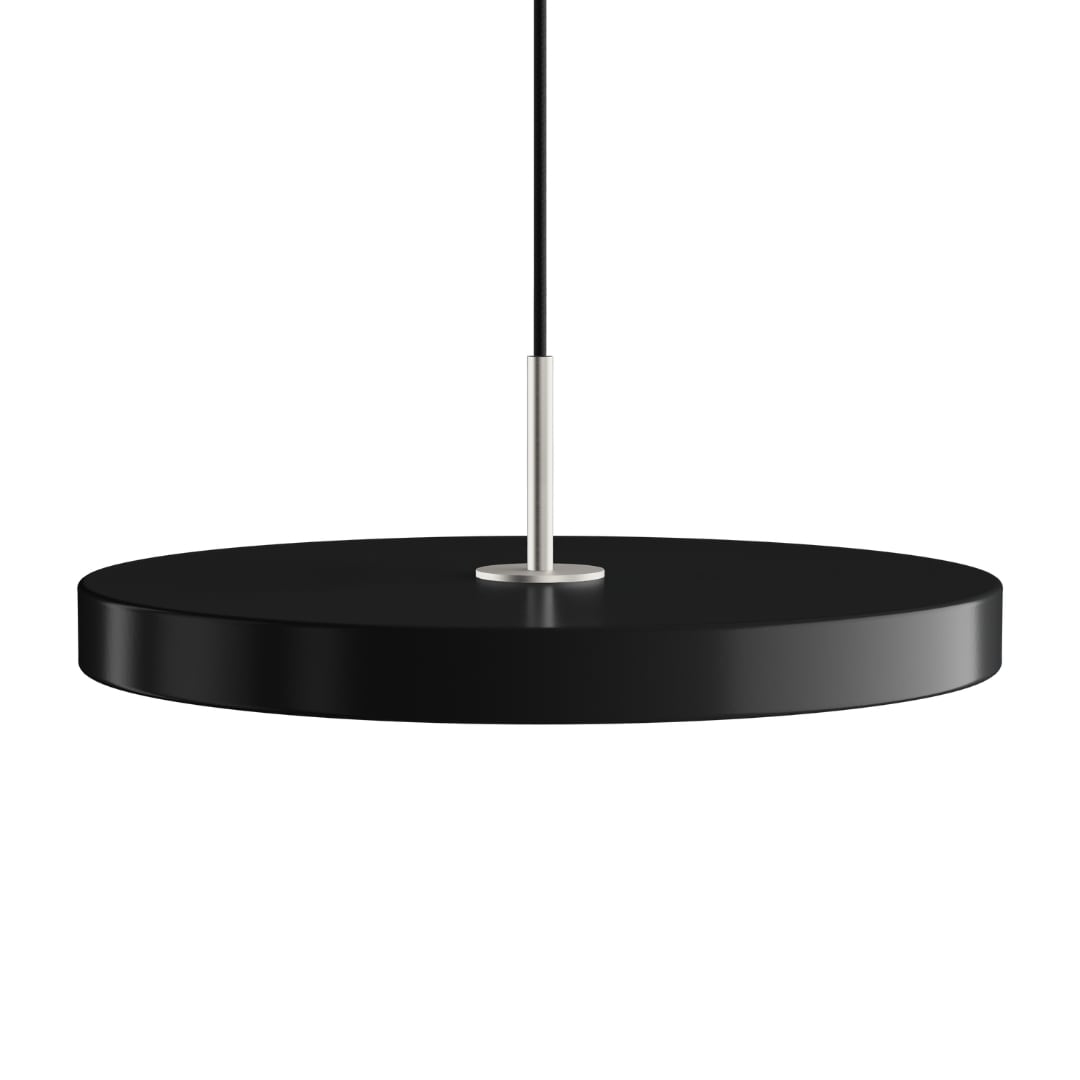 Asteria Plus Medium Pendel Black Ståltop Umage