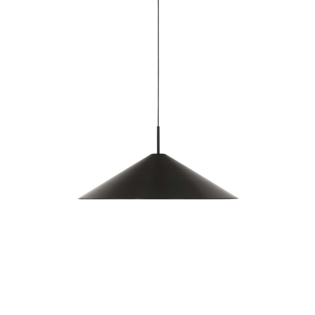 Brolly Pendel Anodiseret Sort Ø70 New Works