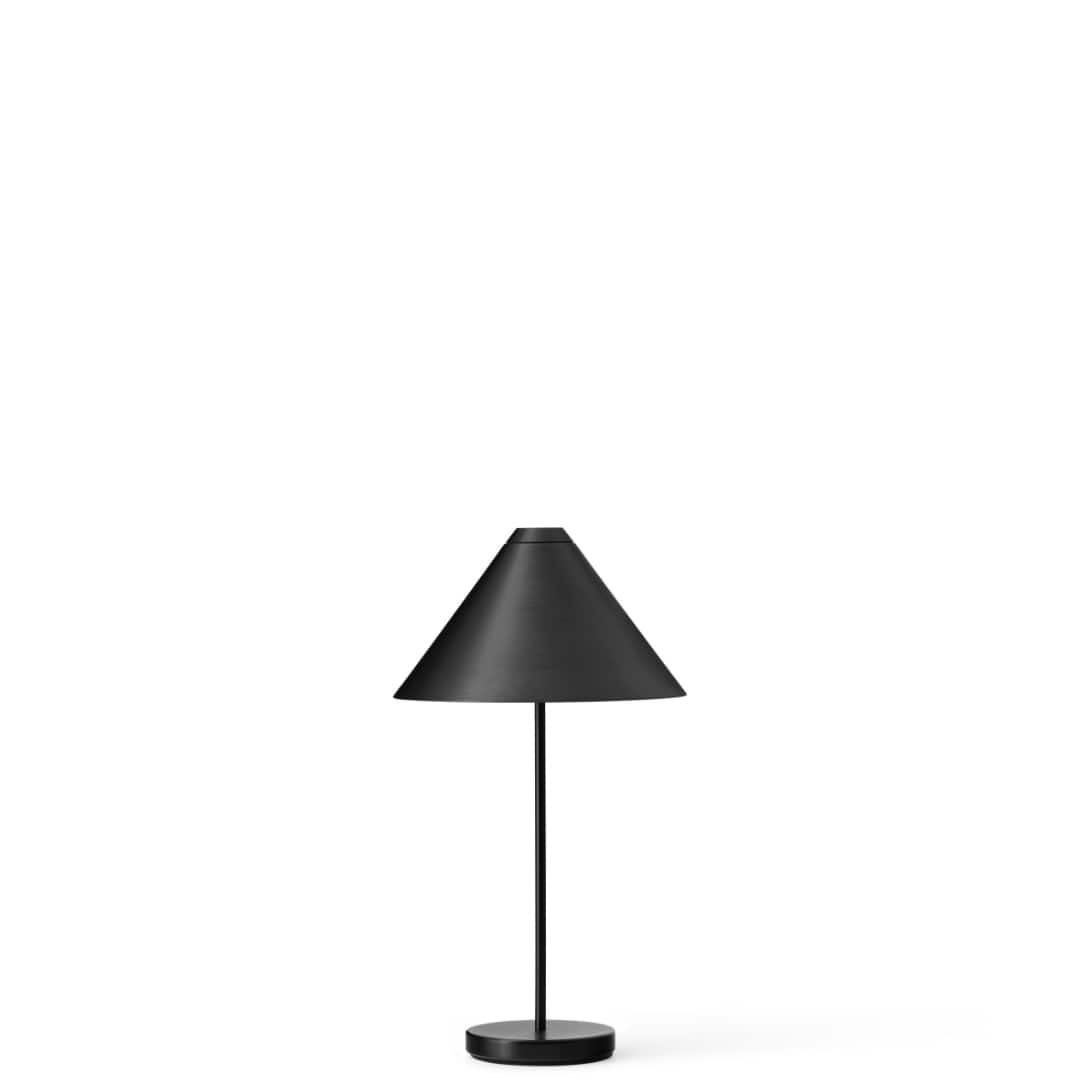 Brolly Transportabel Bordlampe Stålsort New Works