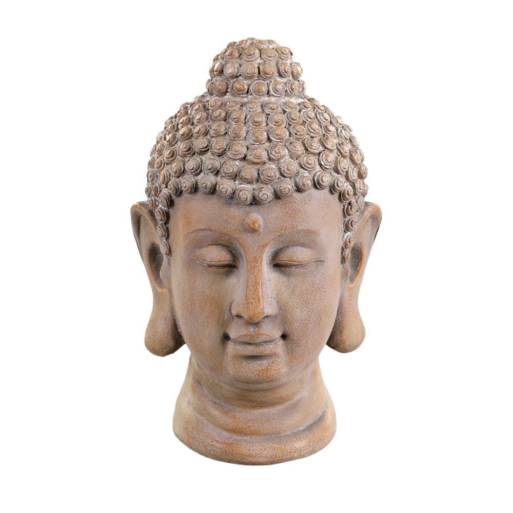 Chic Antique Buddha Figur Lille