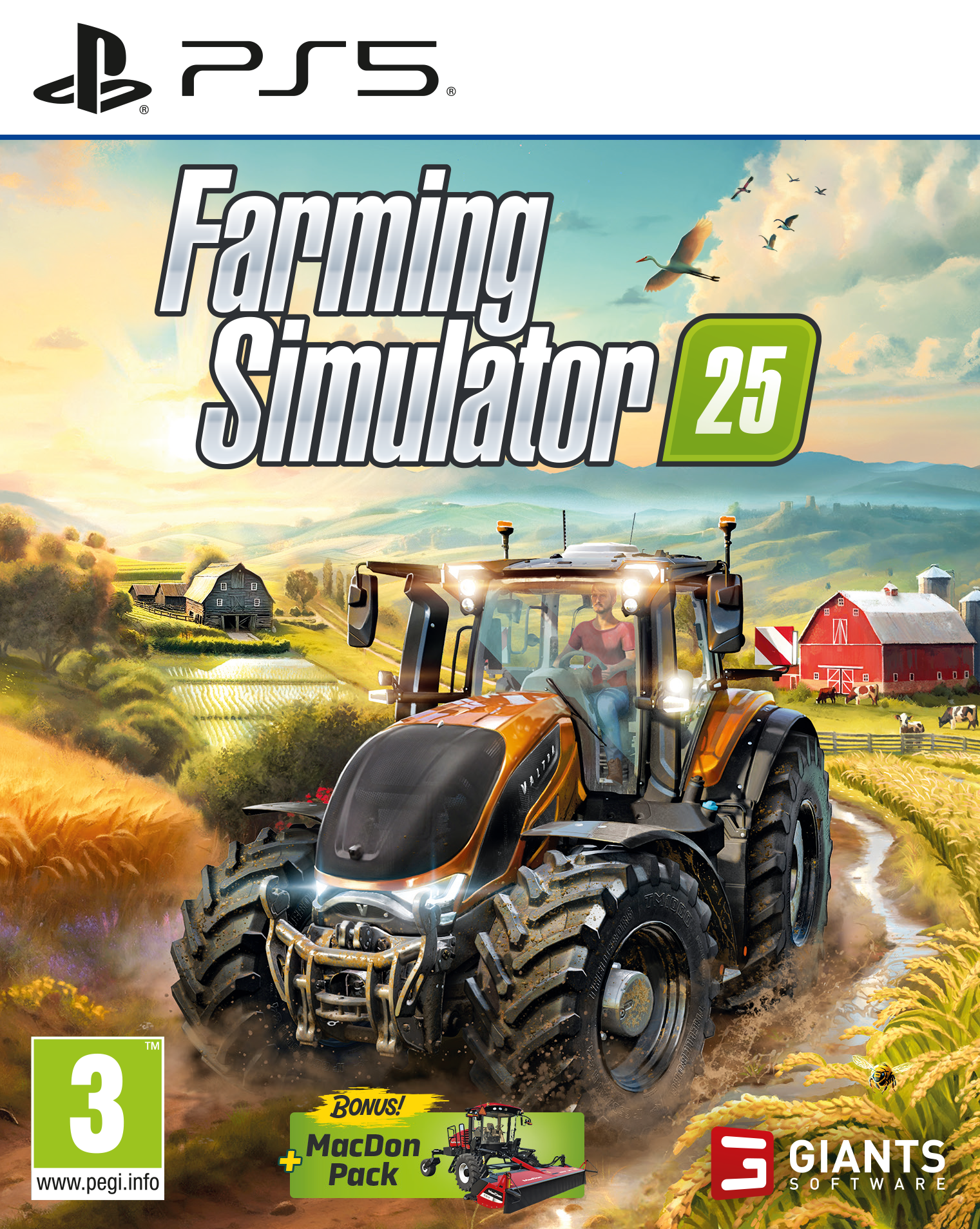 Farming Simulator Playstation Ps5 Spil Geekd