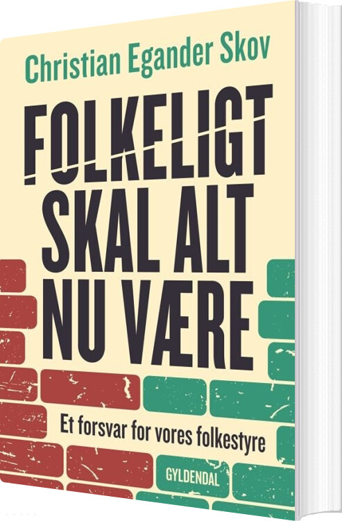 Folkeligt Skal Alt Være Christian Egander Skov Bog