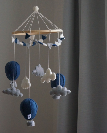 Gamcha Luftballon Vimpler Mørkeblå