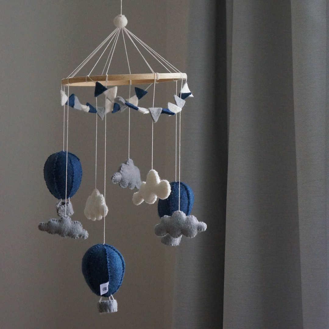 Gamcha Luftballon Vimpler Mørkeblå