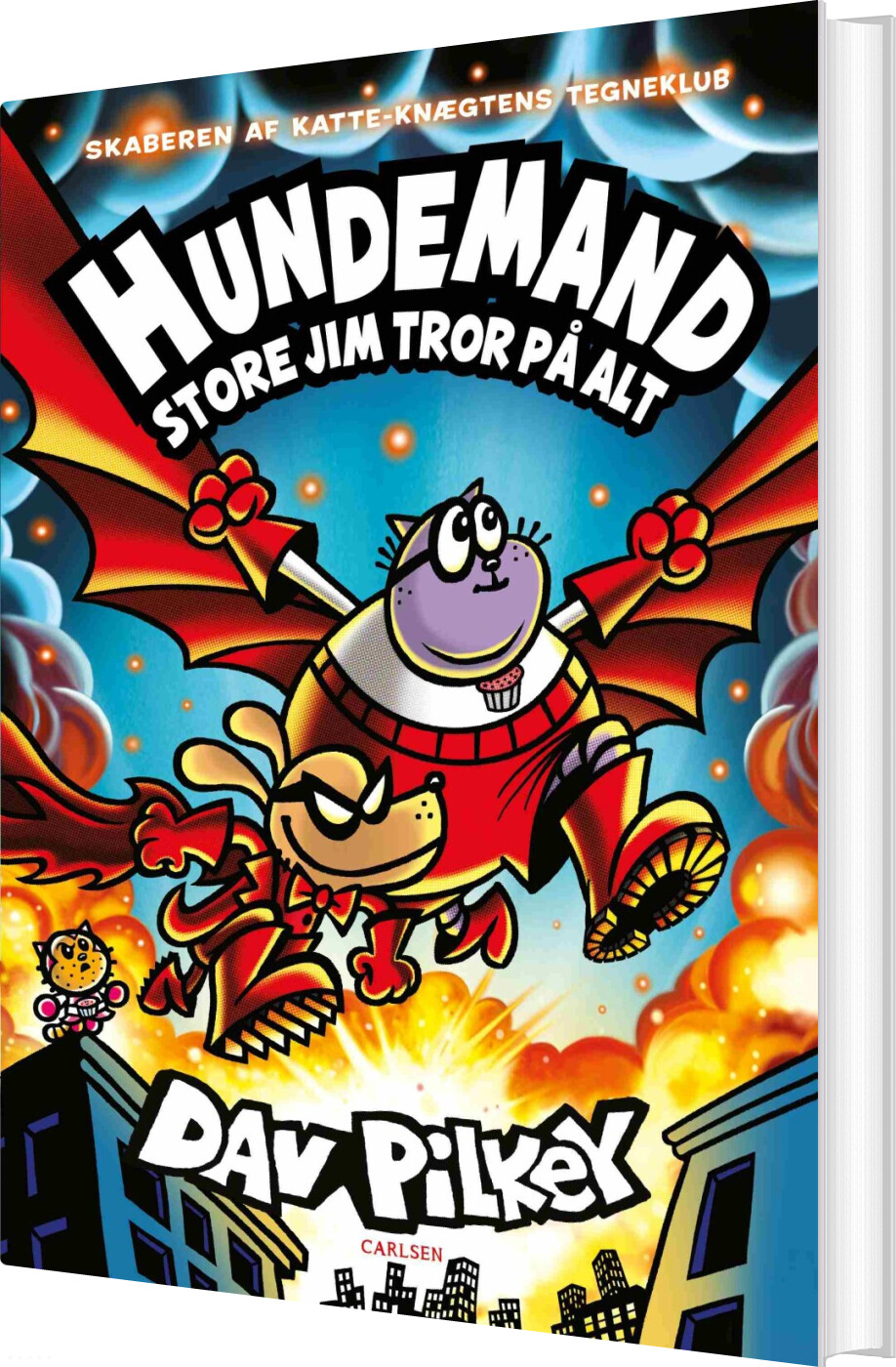 Hundemand Store Jim Tror Alt Dav Pilkey Bog