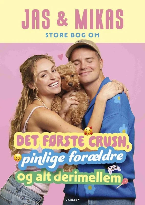 Jas & Mikas Store Bog Det Første Crush Pinlige Forældre Alt Derimellem 2025  Jasmin Lind Schultz Mika Lind Schultz Caroline Kiær Alexander Grevy