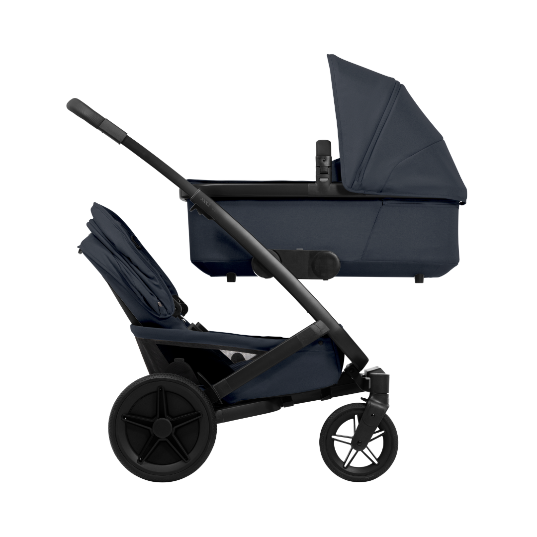 Joolz Geo5 Søskendeklapvogn Dark Navy Blue