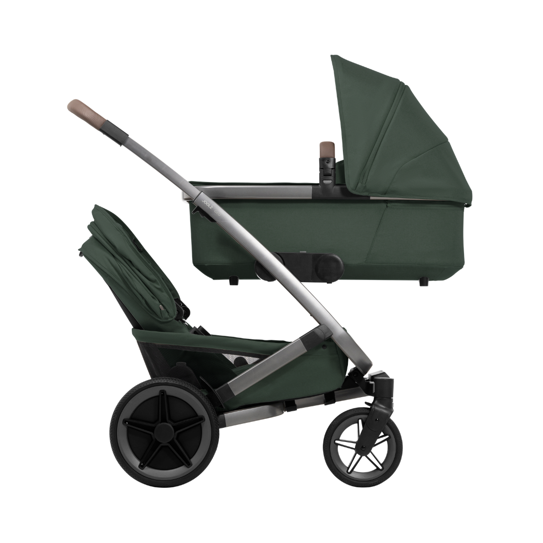 Joolz Geo5 Søskendeklapvogn Forest Green