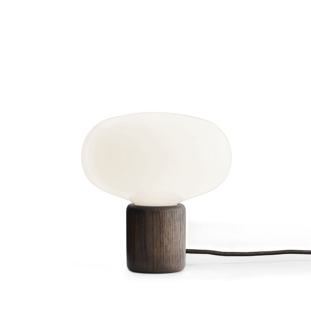 Karl Johan Bordlampe Opal Glas New Works