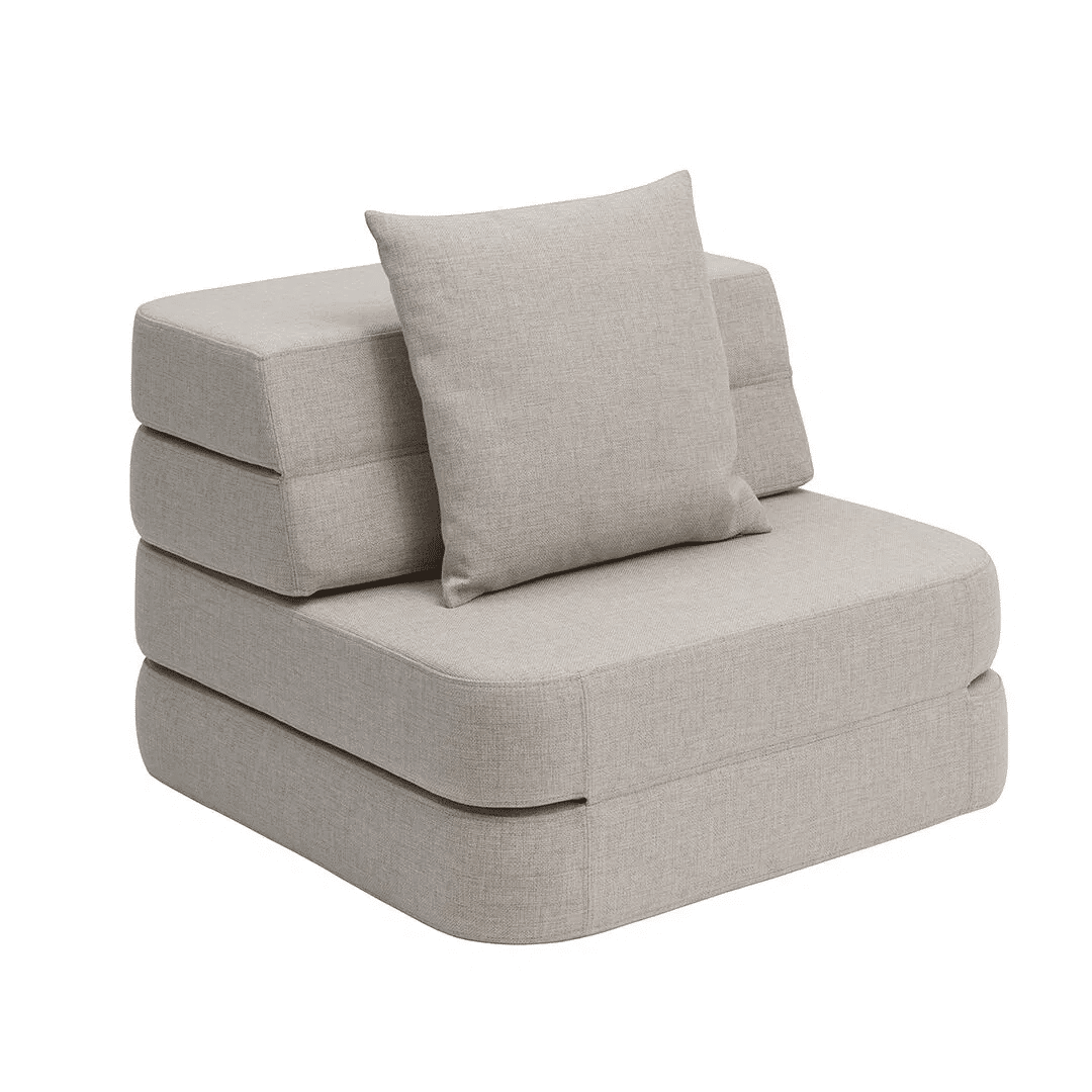 Klipklap Fold Sofa Single Beige