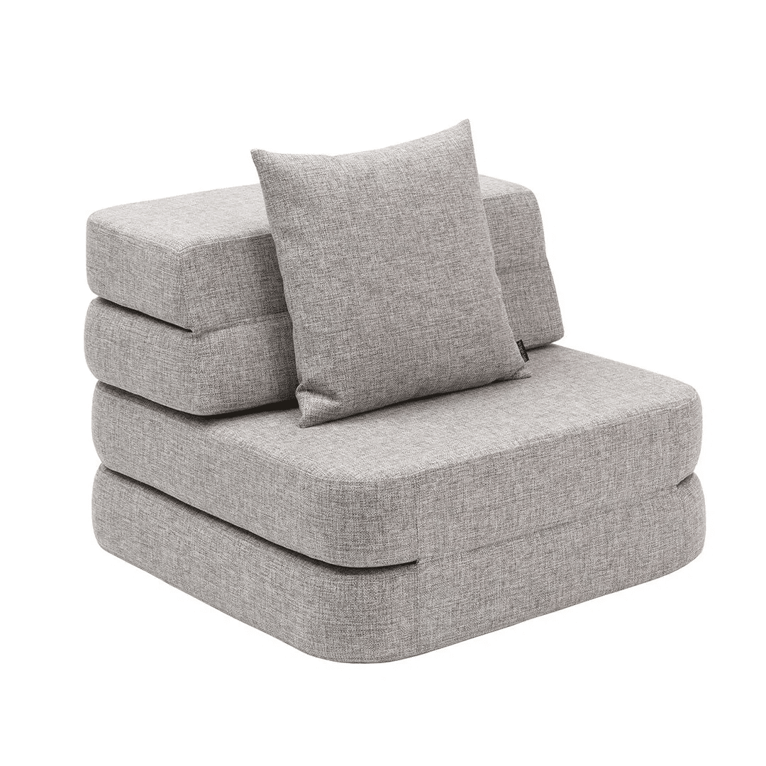 Klipklap Fold Sofa Single Multigrå