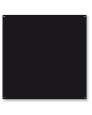 Magnetisk Ståltavle Sort 40x40 Inkl Magneter