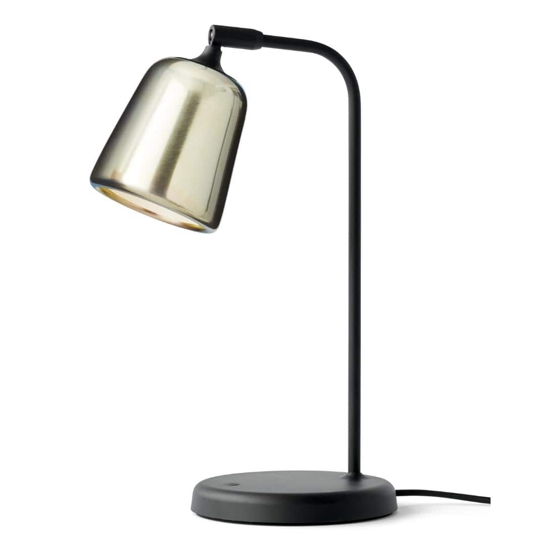 Material Bordlampe Gul Stål New Works