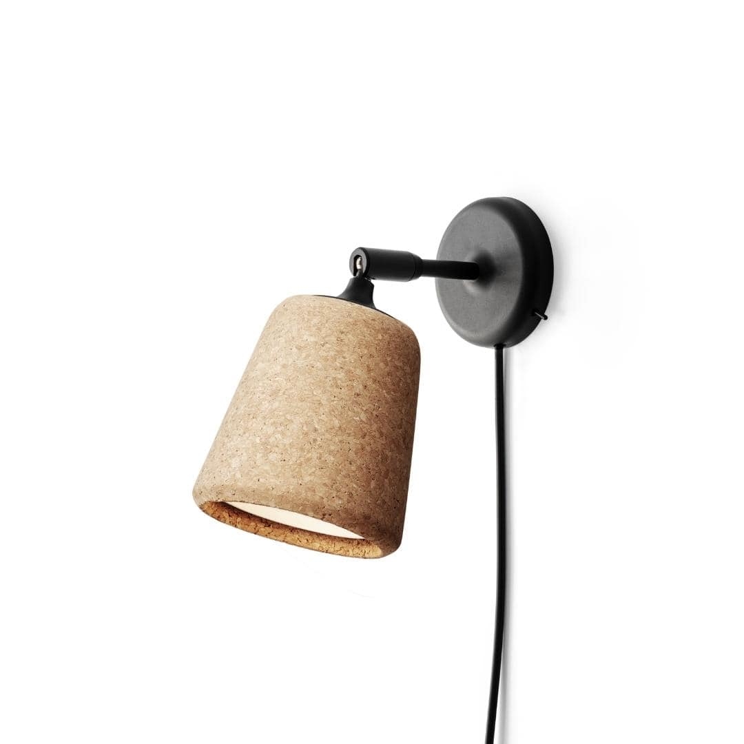 Material Væglampe Cork New Works