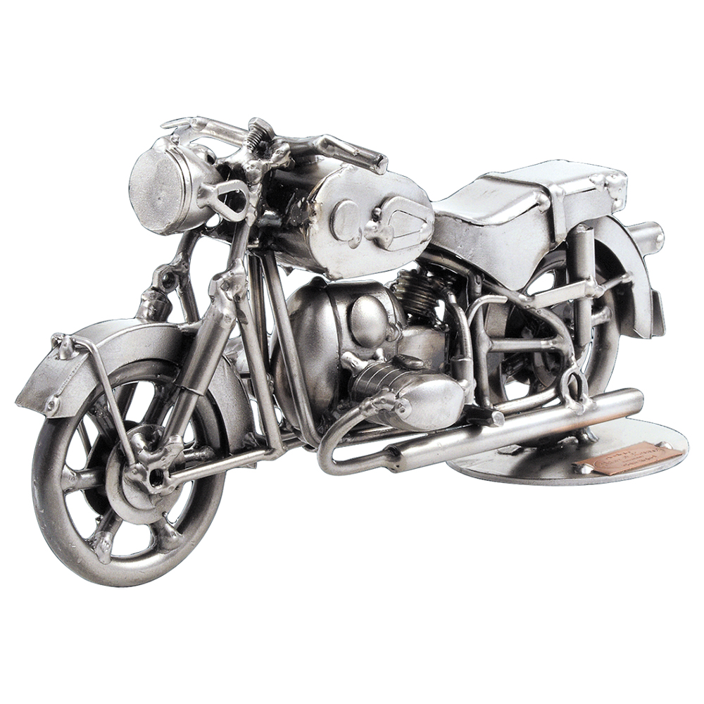 Metalfigur Tysk Klassisk Motorcykel