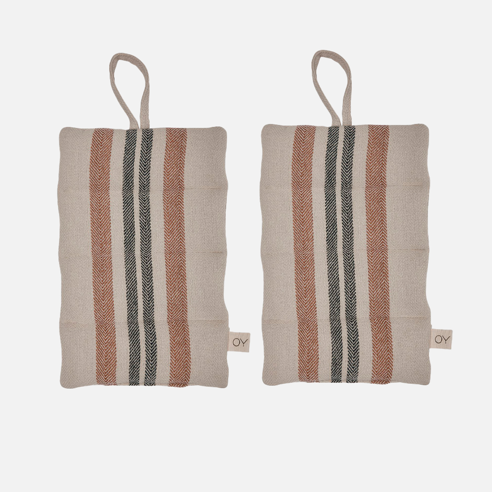 Oyoy Living Design Linu Grydelapper Pak Lysebrun