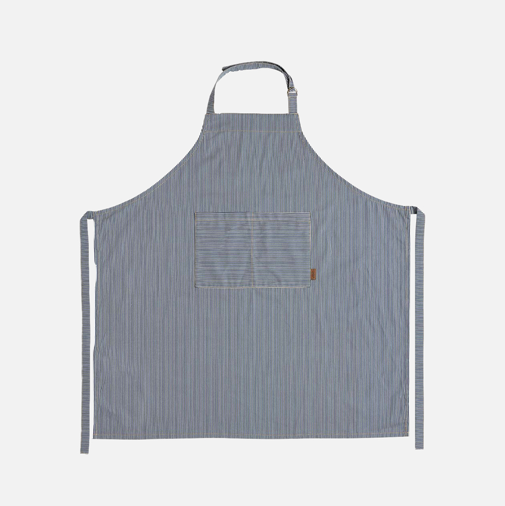 Oyoy Living Design Striped Denim Forklæde