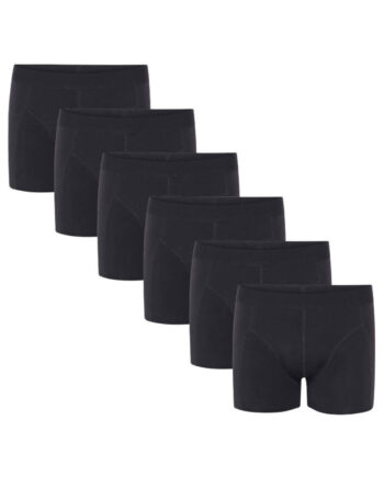 Par Sorte Boxershorts Bomuld Str