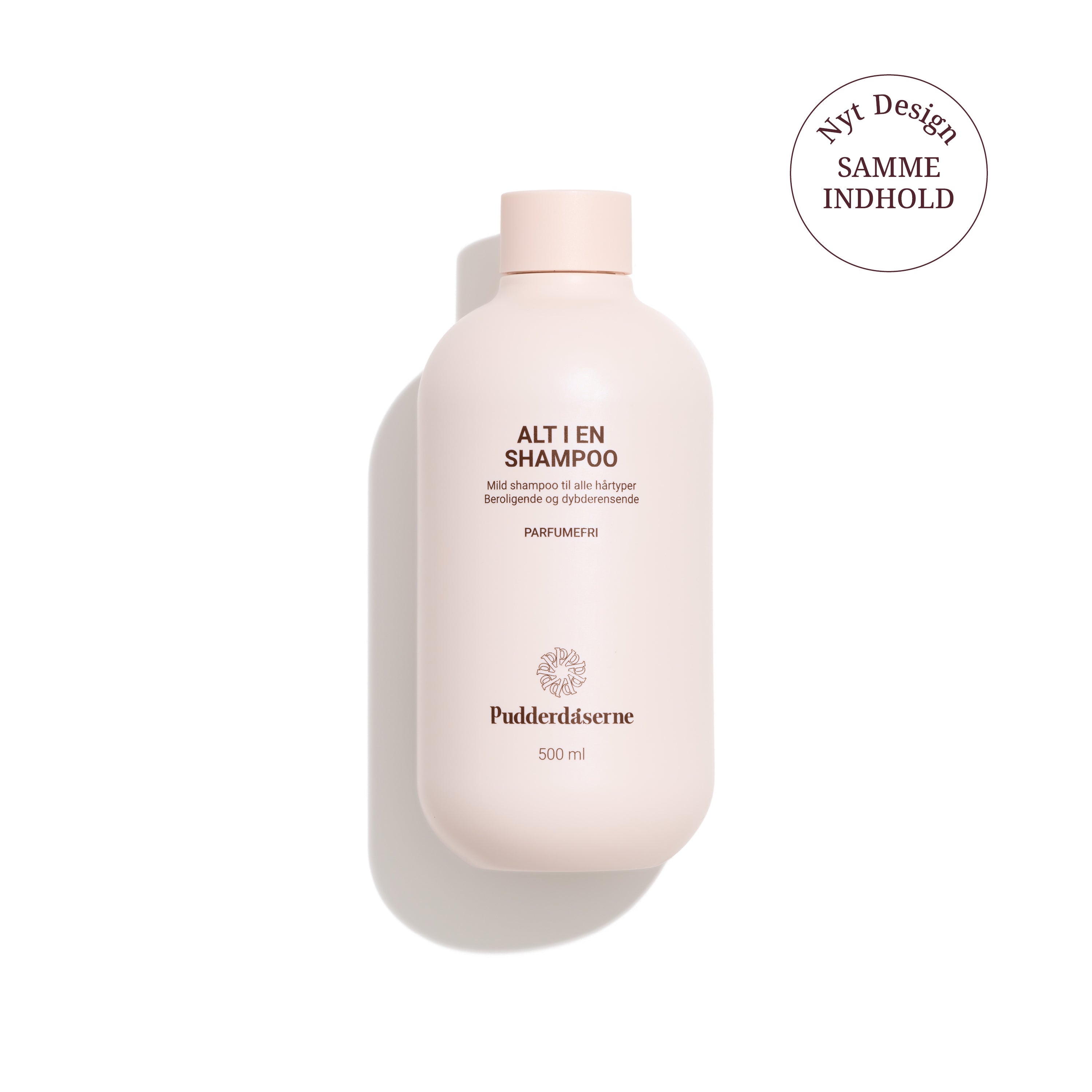 PudderdÅserne Alt Shampoo Med Pumpe Parfumefri 500